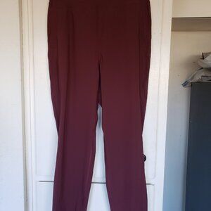 Lululemon Maroon workout pants